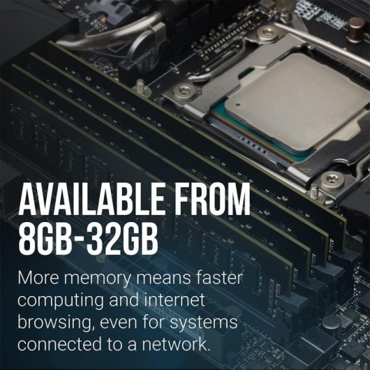 Mémoire RAM PNY 16Go DDR4 2666MHz CL19 288 broches DIMM 1.2V
