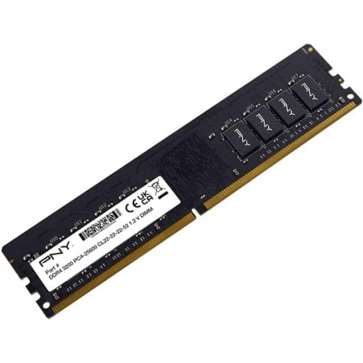 Memoria RAM PNY 8GB DDR4 3200MHz CL22 DIMM 288 pin 1.2V