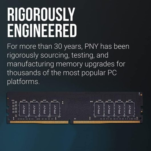 Memoria RAM PNY 8GB DDR4 3200MHz CL22 DIMM 288 pin 1.2V