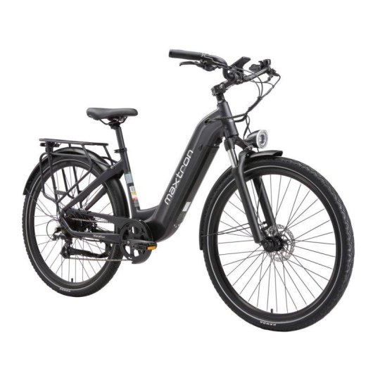 Vélo Électrique Maxturn Marathon 250W 36V 27.5" Freins à Disque Hydrauliques Violet