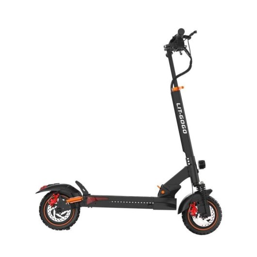 Patinete elétrico Sumeide Lit-m4 800W Autonomia 40km Travões de disco Dobrável Laranja