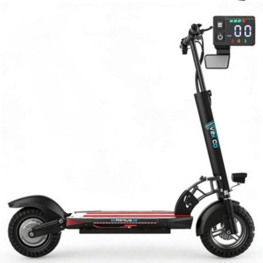 Patinete elétrico ASKGO Q2 800W Autonomia 40km Pneus 10'' Freios Disco Preto