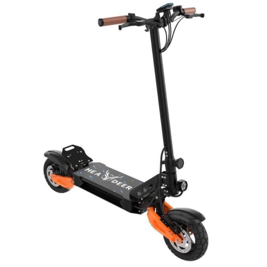 Patinete elétrico Headeer H67 800W Autonomia 40km Rodas 11'' Suspensão Preto