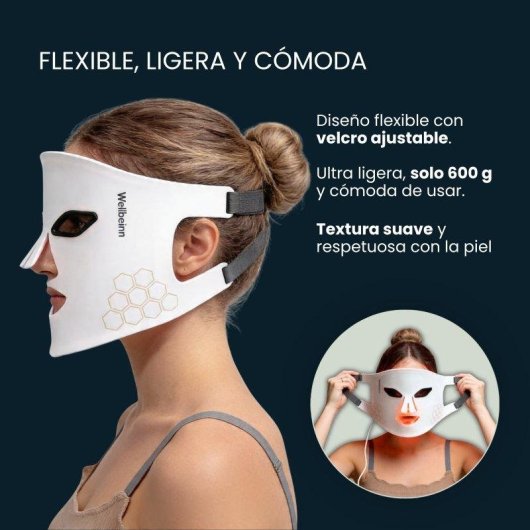 LED-Maske Wellbeinn Redinn Mask Rot- und Infrarotlicht