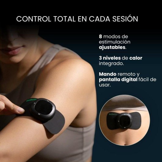 Electroestimulateur Musculaire EMS Wellbeinn VIBINN 01 avec Chaleur
