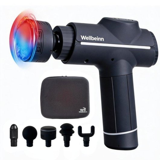 Pistola Massaggio Wellbeinn BE IN 02 3D Pro Terapia Freddo Calore