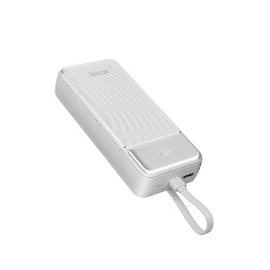 Bateria Externa Accetel Carga Rápida 20000mAh 22.5W PD+QC3.0 Branca