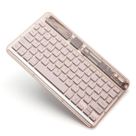 Teclado Royal Bailey XK030D Bluetooth ultrafino ligero con panel táctil para iOS Android Windows