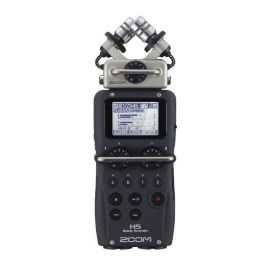 Microphone Zoom H5 XLR multipiste avec capsules interchangeables et LEDs intégrées