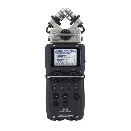 Microphone Zoom H5 XLR multipiste avec capsules interchangeables et LEDs intégrées