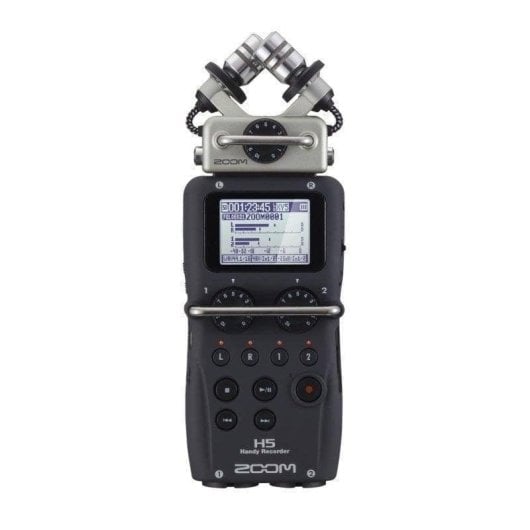 Microphone Zoom H5 XLR multipiste avec capsules interchangeables et LEDs intégrées