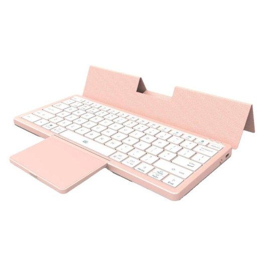 Teclado Royal Bailey KF8700 Bluetooth ultrafino ligero con panel táctil para iOS Android Windows