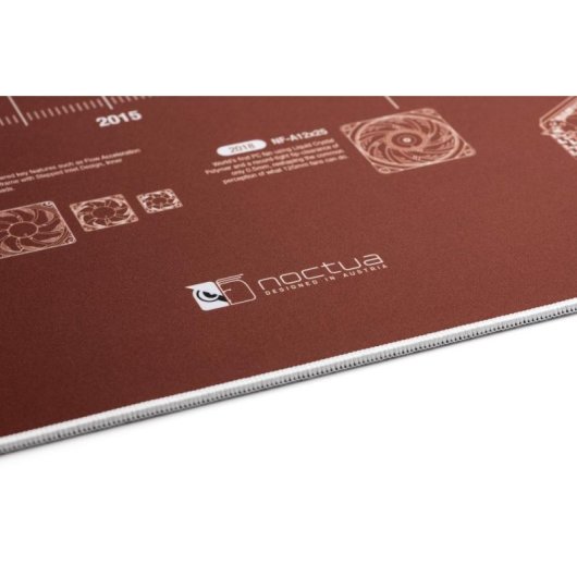 Alfombrilla para ratón Noctua NP-DM3 Anniversary Deskmat 900 x 400 mm Marrón