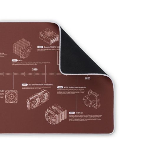 Alfombrilla para ratón Noctua NP-DM3 Anniversary Deskmat 900 x 400 mm Marrón