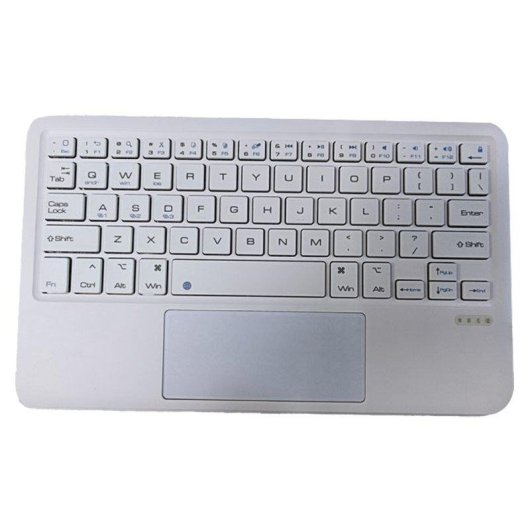 Teclado Royal Bailey B012 ultrafino Bluetooth ligero con batería recargable QWERTY