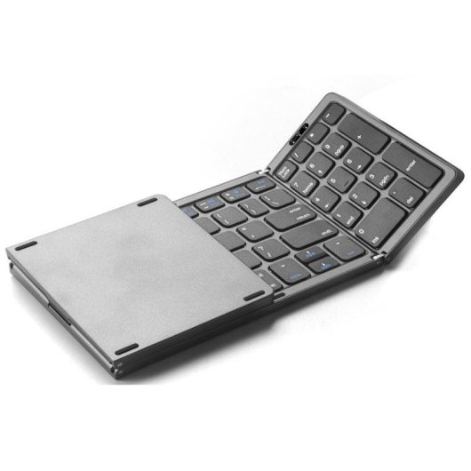 Teclado Royal Bailey B089 Bluetooth ultrafino ligero con batería recargable y panel táctil