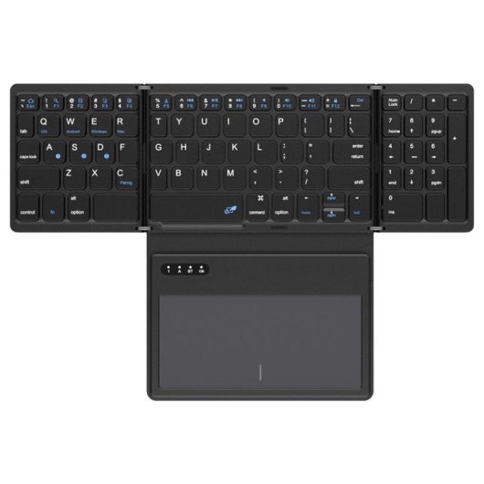 Teclado Royal Bailey B055 Bluetooth ultrafino ligero con panel táctil para iOS Android Windows