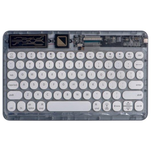 Teclado Royal Bailey 0303d Bluetooth ultrafino con panel táctil ligero para iOS Android Windows con batería recargable