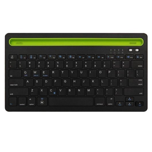 Teclado Royal Bailey RK908 Bluetooth ultrafino ligero QWERTY inglés con batería recargable