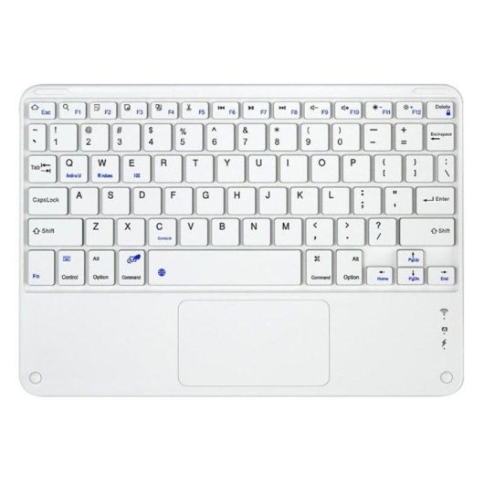 Teclado Royal Bailey X118 Bluetooth ultrafino ligero con batería recargable