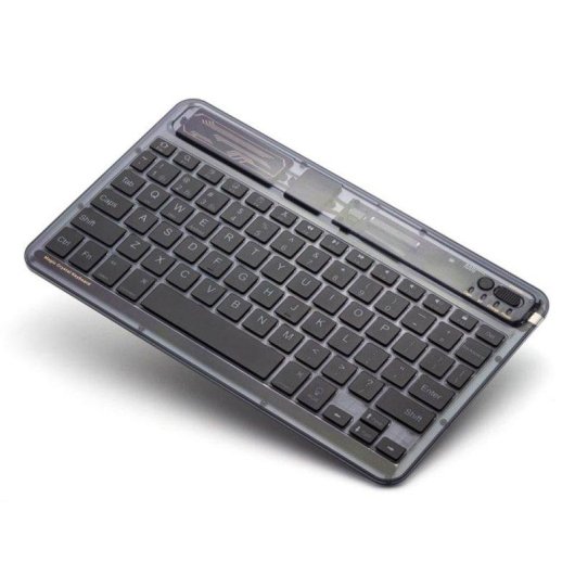 Teclado Royal Bailey XK030D ultrafino Bluetooth ligero con panel táctil para Windows Android iOS batería recargable