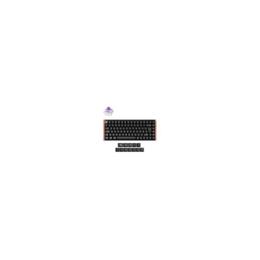 Clavier Keychron K2 HE Magnétique Compact Bluetooth 5.2 RGB Bois Noir AZERTY