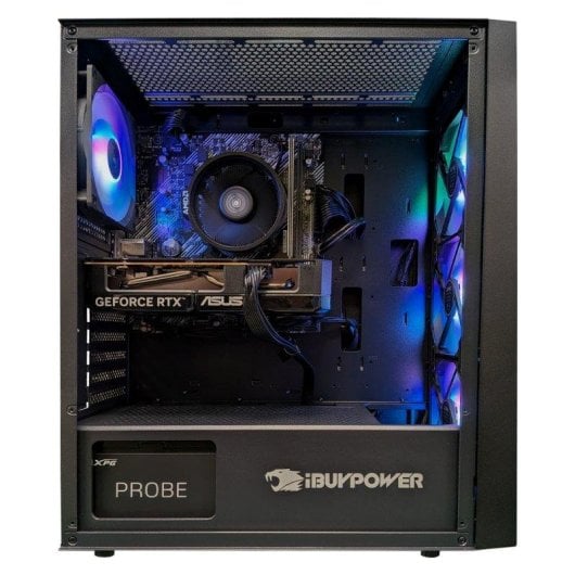 Desktop PC IBUYPOWER Fighter Ronin Lite AMD Ryzen 5 5500 16GB 500GB SSD RTX 3050 Windows 11