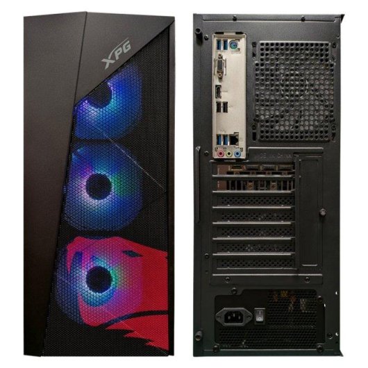 Desktop IBUYPOWER Fighter Warborn Lite AMD Ryzen 5 5500 16GB 500GB SSD RTX 5060 Windows 11 Pro