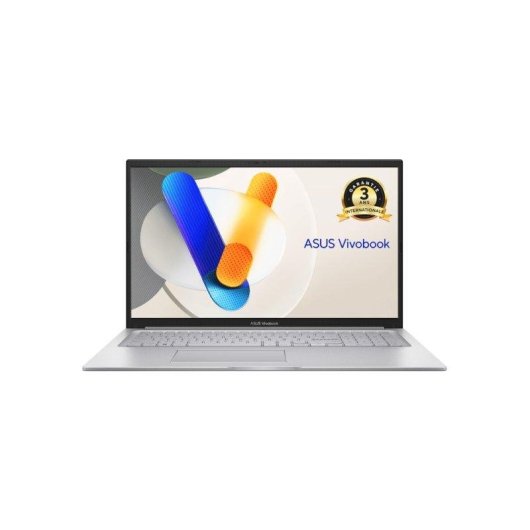 Portátil Asus Vivobook 17 X1704VAAU985 17,3" Intel Core 3 100U 16GB 512GB SSD Sin SO