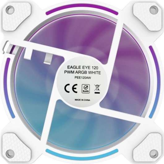 Refrigeración Aire Preyon 120 mm PWM ARGB Blanco Pack 3 Ventiladores