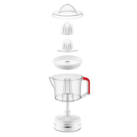 Exprimidor de Cítricos Koenic Doble Sentido de Rotación 0.7L Blanco/Rojo