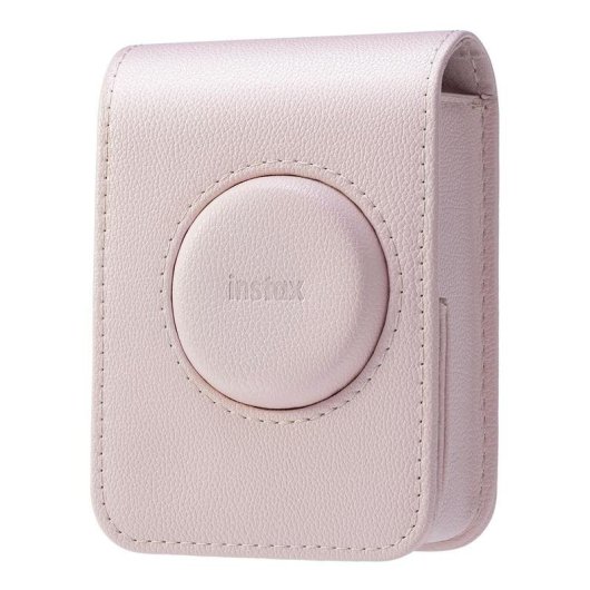 Funda para cámara Fujifilm de piel sintética con correa ajustable