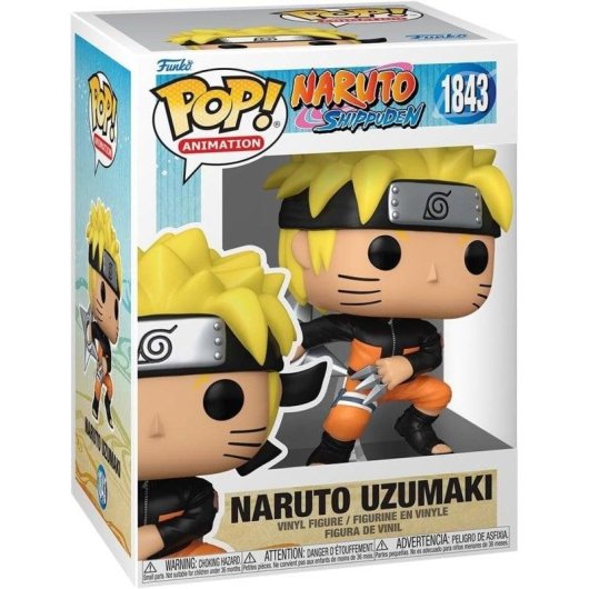 Figura coleccionable Funko Pop! Animation Naruto Shippuden Naruto Uzumaki