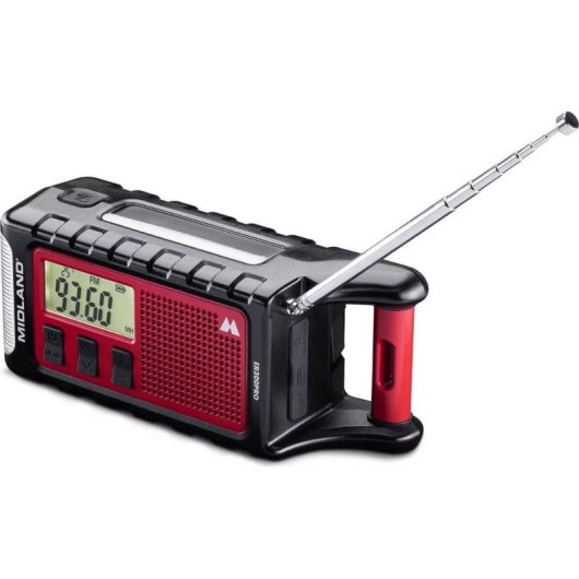 Radio de Emergencia Midland ER 300 Pro Bluetooth Solar