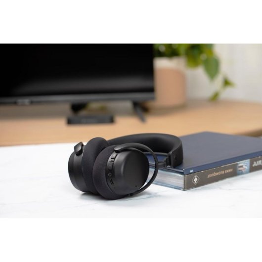 Auriculares Sennheiser RS275 inalámbricos Bluetooth con Auracast, micrófono y carga USB-C negros