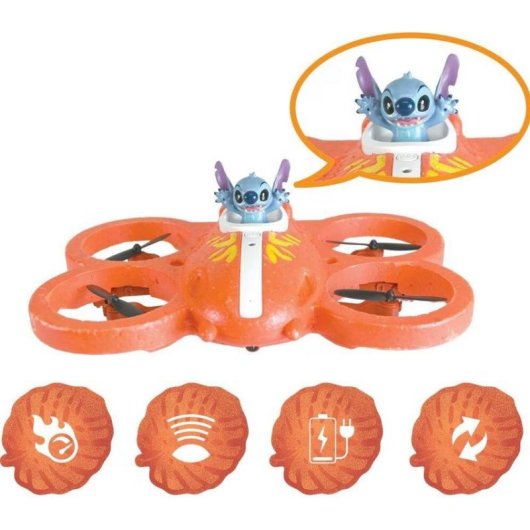 Vehículo RC Stitch Lexibook 2.4 GHz Li-Ion 35 cm