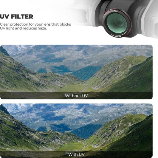 Filtro Magnetico Freewell para DJI Neo 2 - Pack 3 Unidades CPL UV y Black Glow Mist