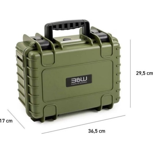 Maletim Drone B&W International PP.117 Outdoor 3000 bronze-grün