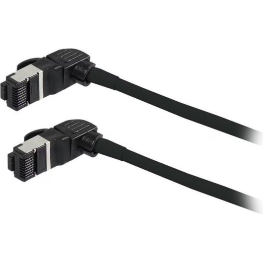 Cabo de rede Synergy 21 CAT6a S/FTP 5m RJ45 preto
