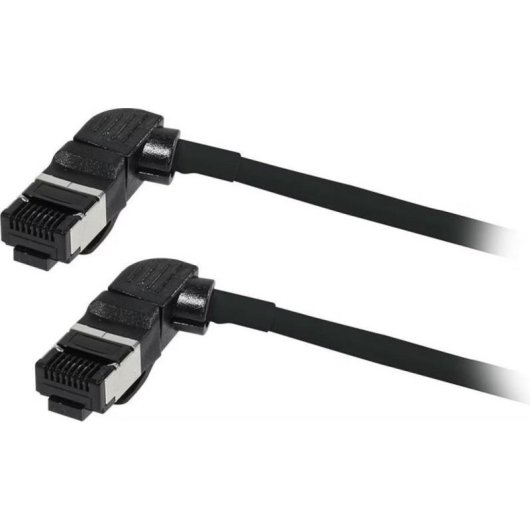 Cabo de rede Synergy 21 CAT6a S/FTP 5m RJ45 preto