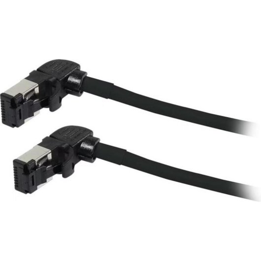 Cabo de rede Synergy 21 CAT6a S/FTP 5m RJ45 preto