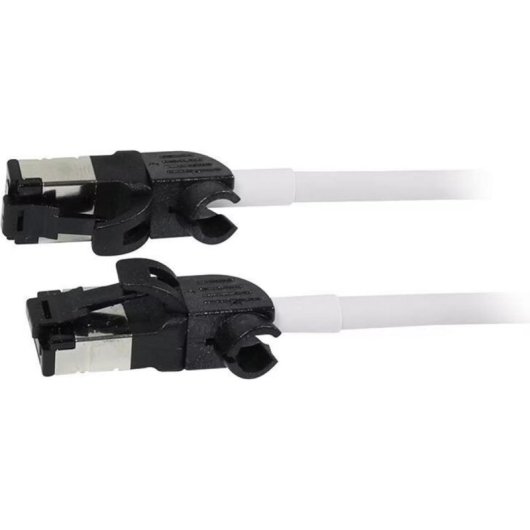 Cabo de rede Synergy 21 CAT6a S/FTP 500 MHz 7,5 m branco