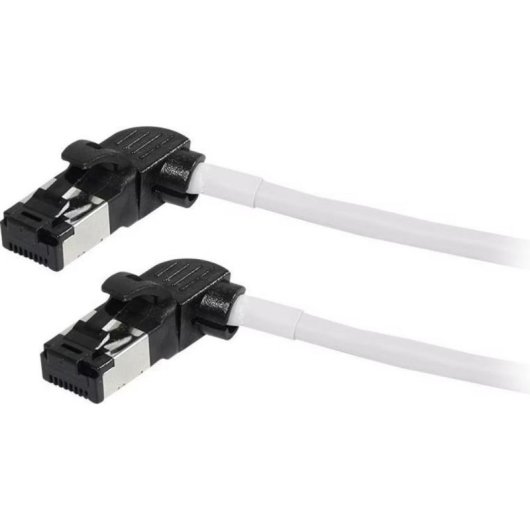 Cabo de rede Synergy 21 CAT6a S/FTP 500 MHz 3 m branco