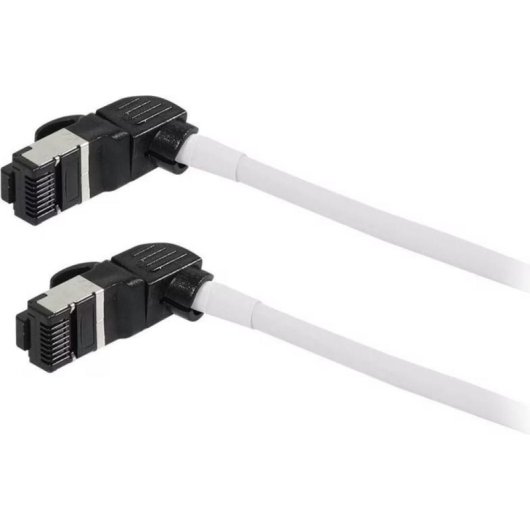 Cabo de rede Synergy 21 CAT6a S/FTP 500 MHz 3 m branco