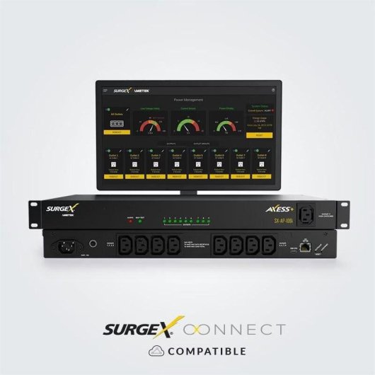 Sai SurgeX 10A PDU Compatto con connessioni multiple IEC C13 e sicurezza avanzata