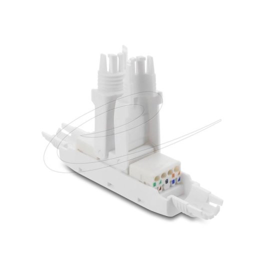Cambiador de Género para Cables Delock LSA a LSA Blanco