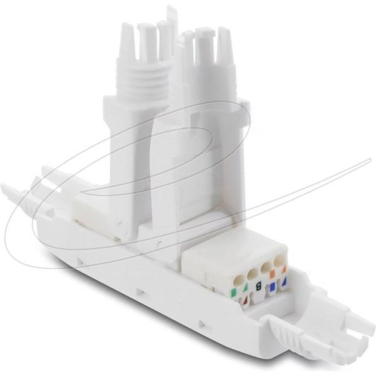 Cambiador de Género para Cables Delock LSA a LSA Blanco