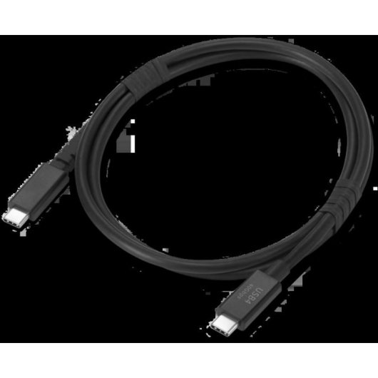 Cable USB4 Lenovo 4X91U94413 1 m USB-C a USB-C 40 Gbit/s Negro