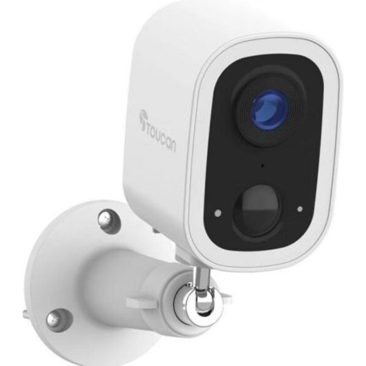 Sensor de Movimento Toucan TWC400S Wi-Fi Exterior Áudio Visão Noturna