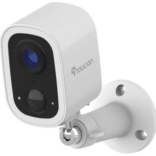 Sensor de Movimento Toucan TWC400S Wi-Fi Exterior Áudio Visão Noturna